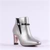 Una Healy All These Years V Heel Boot - Silver